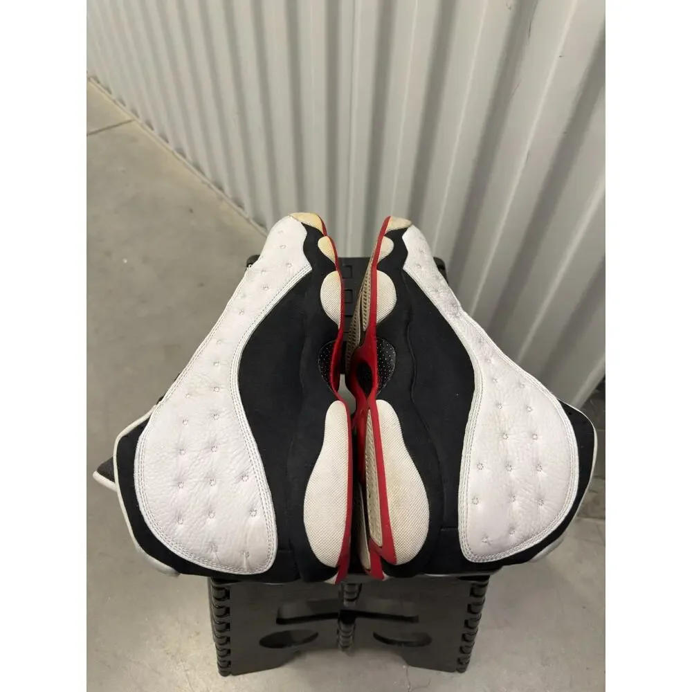 Nike Air Jordan 13 He Got Game White Black 2018 Size 11 Men's - 414571-104